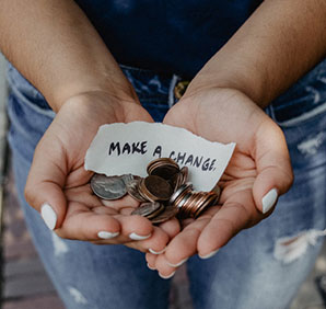 A person holding money. Links to Gifts That Pay You Income A person holding money. Links to Gifts That Pay You Income